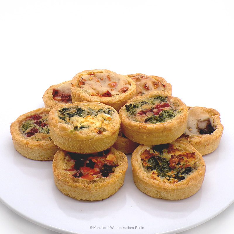 Mini Quiches - Konditorei Wunderkuchen e.K.