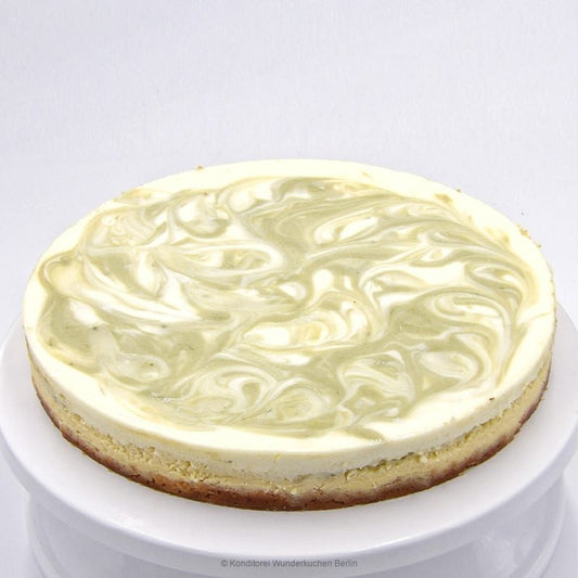 NY Cheesecakes Matcha Karamell Irish Cream glutenfrei - Konditorei Wunderkuchen e.K.