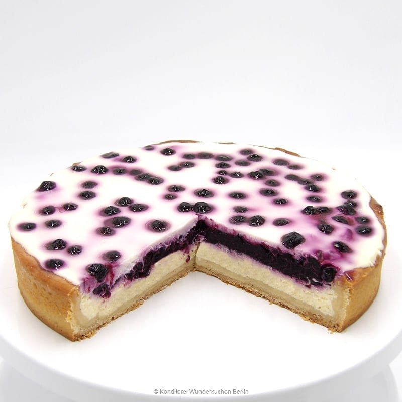 Lemon-Blaubeer-Tarte - Konditorei Wunderkuchen e.K.