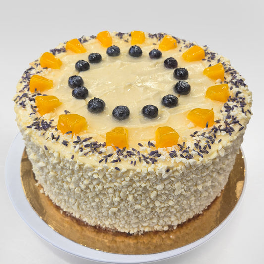 Lavendel-Holunder-Torte